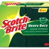 Scotch-Brite Heavy Duty Sponge For Pots and Pans 4.5 in. L 6 pk (Pack of 6)