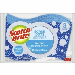 Scotch-Brite Non-Scratch Sponge For Multi-Purpose 2.6 in. L 3 pk