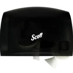 Scott Essential Coreless Black Toilet Paper Dispenser
