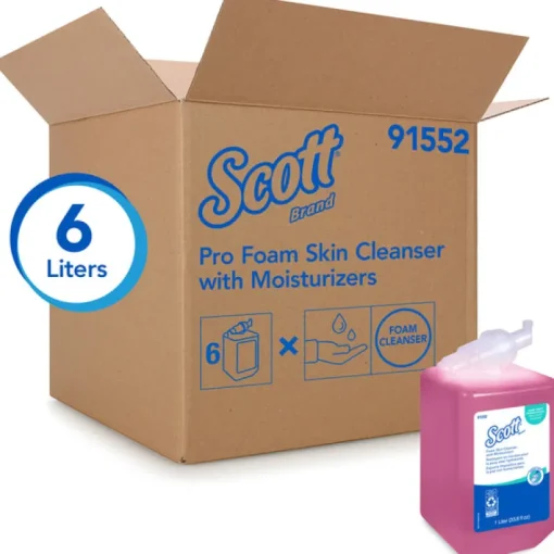 Scott Floral Scent Hand Soap (Pack of 6)