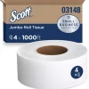 Scott Toilet Paper 4 Rolls 1000 sheet 1000 ft.