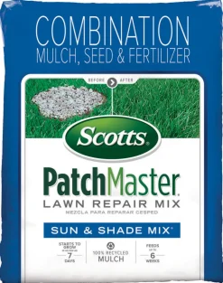 Scott'S 14905 4.75 Lb Patchmaster Lawn Repair Sun & Shade Mix 2-0-0.8
