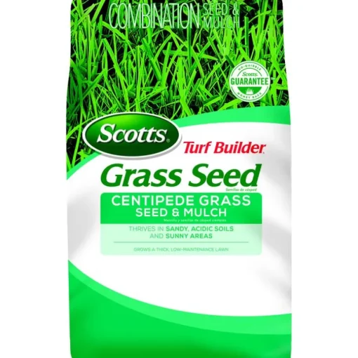 Scotts Centipede Grass Full Sun Seed/Mulch and Fertilizer 2000 sq. ft. Coverage 5 lbs.