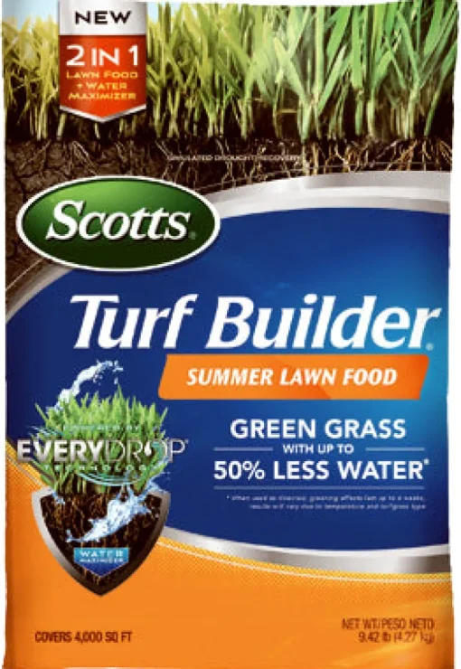 Scotts Turf Builder 34-0-0 Lawn Food For All Grass Types 9.5 lb. 4000 sq. ft.