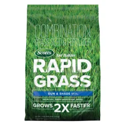 Scotts Turf Builder Rapid Grass Mixed Sun or Shade Grass Seed and Fertilizer 16 lb