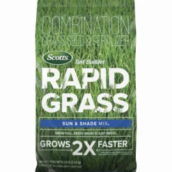 Scotts Turf Builder Rapid Grass Mixed Sun or Shade Grass Seed and Fertilizer 16 lb