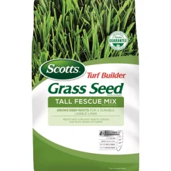 Scotts Turf Builder Tall Fescue Grass Sun or Shade Fertilizer/Seed/Soil Improver 2.4 lb