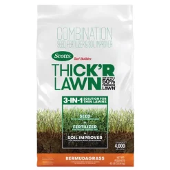 Scotts Turf Builder Thick'R Lawn Bermuda Grass Seed Mixture 40 lb.