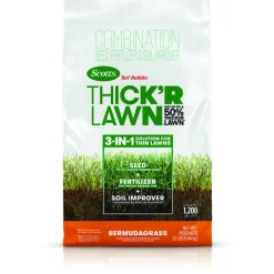 Scotts Turf Builder Thick'R Lawn Bermuda Grass Seed Mixture 12 lbs.