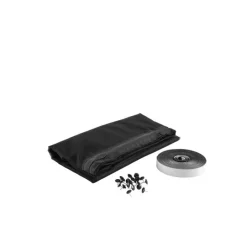 SCREEN CURTAIN BLK 83"L (Pack of 6)