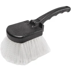 SCRUB BRSH BLK/WH 8X8"