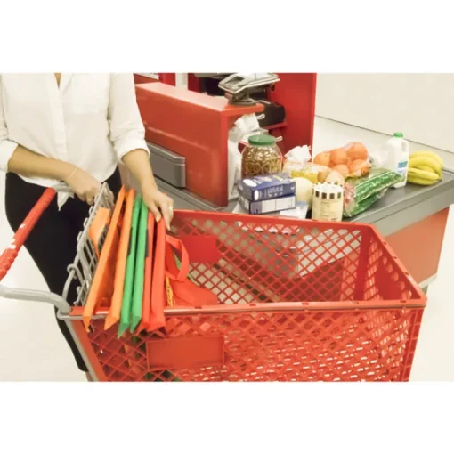 Scrub Daddy Cart Daddy Polyester Reusable Shopping Bag 4 H x 27 W x 8 L in.
