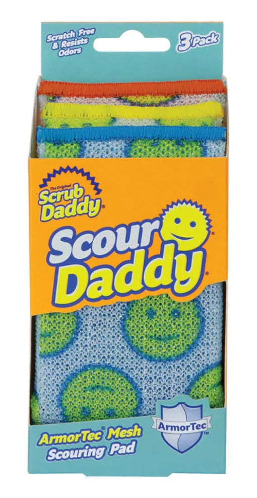 Scrub Daddy Scour Daddy Heavy Duty Sponge For Household 3 Pk