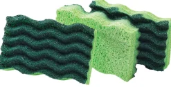 SCRUBBER SPONG 4.5"L 3PK