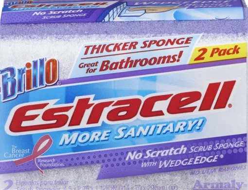 SCRUBBER SPONGE N/S 2PC