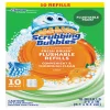 Scrubbing Bubbles Citrus Scent Biodegradable Eco Friendly Flushable Toilet Wand Refill Heads