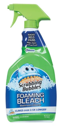 Scrubbing Bubbles Foaming Bleach No Scent Bathroom Cleaner 32 oz. Liquid (Pack of 8)