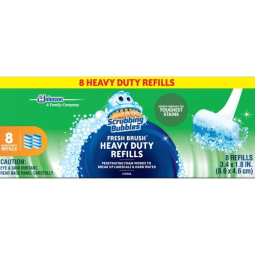 Scrubbing Bubbles Fresh Brush 1.8 in. W Scrub Brush Refill