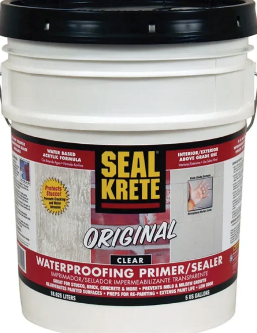 Seal Krete Original Clear Waterproofing Primer & Sealer 5 gal.