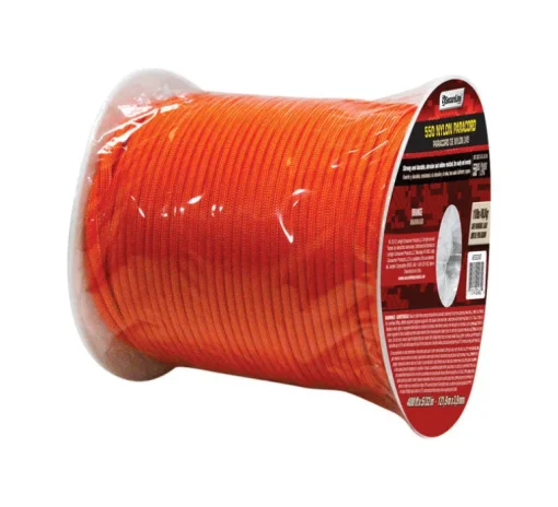 SecureLine 5/32 in. Dia. x 400 ft. L Orange Braided Nylon Paracord (Pack of 400)