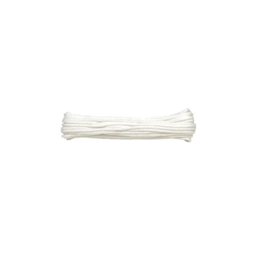 Secureline All-Purpose White Cotton Poly Blend Clothesline Rope 3/16 in. x 50 ft.