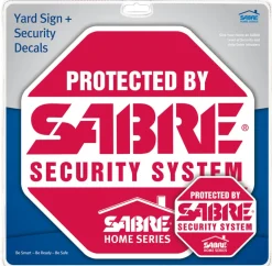 Security Equipment Corp Hs-Sys Sabre Yard Sign & Security Decals