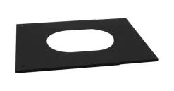 Selkirk 6 in. Galvanized Steel Stove Pipe Ceiling Plate