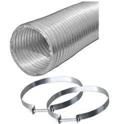 SEMI-RGD VENT DUCT 4"X8'