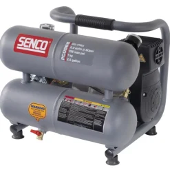 Senco 2.5 gal Horizontal Portable Air Compressor 135 psi 1 HP