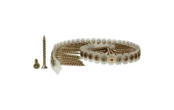 Senco DuraSpin No. 8 Sizes X 2-1/2 in. L Square Square Head Deck Screws 800 pk
