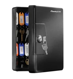 Sentry Safe Black Steel Key Cabinet
