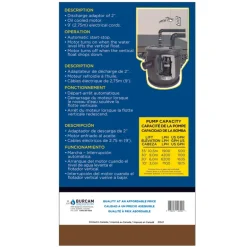 SEWAGE GRINDER PUMP3/4HP