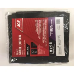 SHADE CURTAIN 6X20 BLK