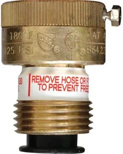 Shark Bite Brass 125 PSI Lead Free Backflow Preventer 3/4 FPT x 3/4 MHT in.
