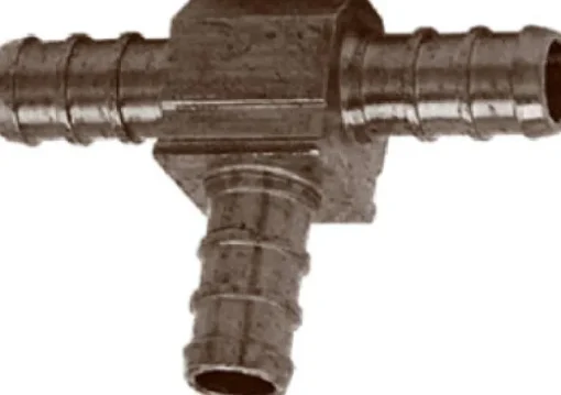 SharkBite 1/2 in. PEX X 1/2 in. D PEX Brass Tee