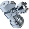 SharkBite 1/2 in. PTC X 1/4 in. Brass Angle Stop Valve