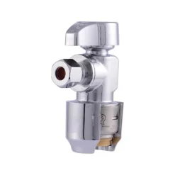 SharkBite 1/2 in. PTC X 1/4 in. Compression Brass Angle Stop Valve