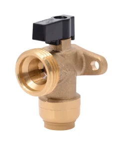 SharkBite 1/2 in. PTC X 3/4 in. MHT Brass Washing Machine Valve