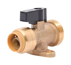 SharkBite 3/4 in. PTC X 1/2 in. MHT Brass Washing Machine Valve
