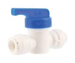SharkBite 3/8 in. Push-Fit X 3/8 in. Plastic Shut-Off Valve