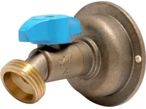 SharkBite No Kink 1/2 in. MHT X 3/4 in. MHT Anti-Siphon Brass Hose Bibb