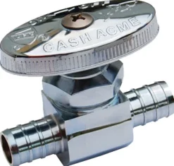 SharkBite PEX 1/2 in. PEX Barb X 1/2 in. Brass Stop Valve