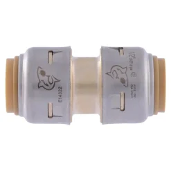 SharkBite Push to Connect 3/4 in. PTC X 3/4 in. D PTC Brass Coupling