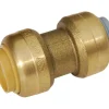 SharkBite Push to Connect 3/4 in. PTC PEX Grade X 3/4 in. D PTC Polybutylene Grade Brass Coupling