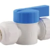 SharkBite Quick Connect Push to Connect 3/8 in. CTS X 3/8 in. D CTS Stope Valve