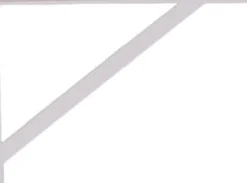 SHELF BRACKET WHT 12" (Pack of 6)