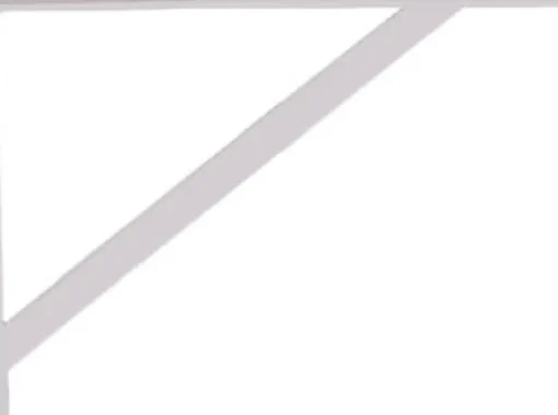 SHELF BRACKET WHT 12" (Pack of 6)