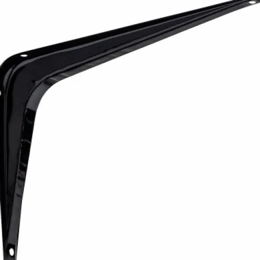 SHELF BRCKT BLK 6X8" (Pack of 20)