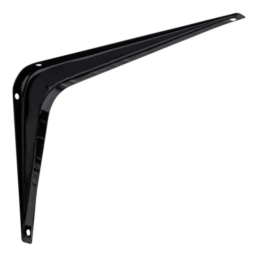 SHELF BRCKT BLK 6X8" (Pack of 20)