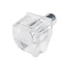 SHELF PEG 7/16 CLR PK/100